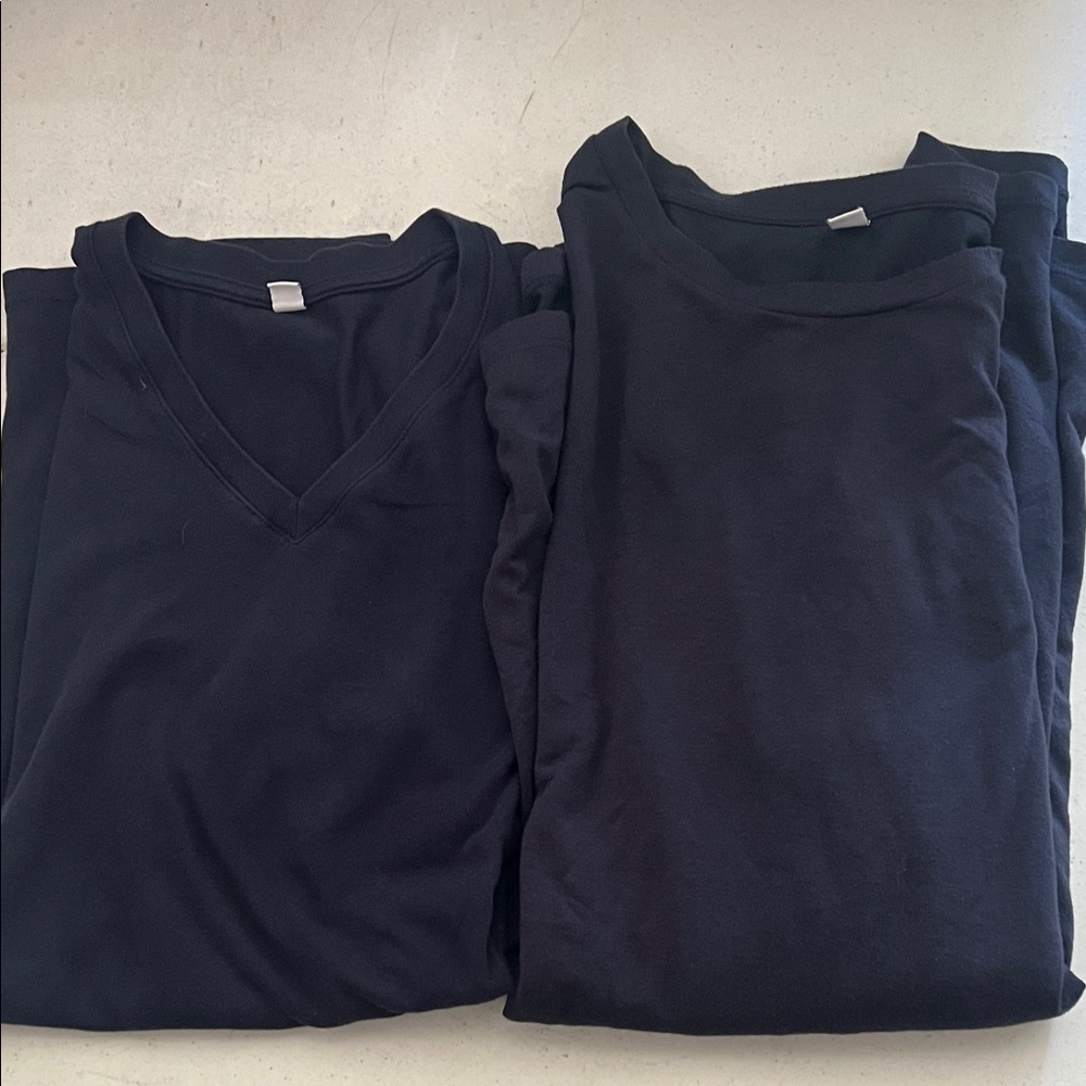 Uniqlo Black XXL Crewneck Tee